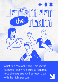 Meet Team Employee Flyer Image Preview
