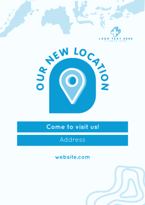 New Business Location Flyer Image Preview