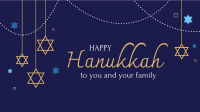 Beautiful Hanukkah Zoom background Image Preview