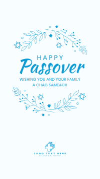 Passover Leaves Instagram story Image Preview