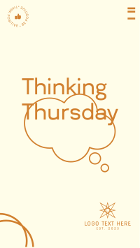 Thursday Cloud Thinking  Instagram Story Design