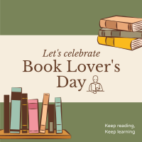 Book Lovers Celebration Instagram post Image Preview
