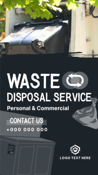 Waste Disposal Management Facebook Story Design
