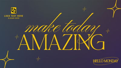 Make Today Amazing Facebook event cover Image Preview