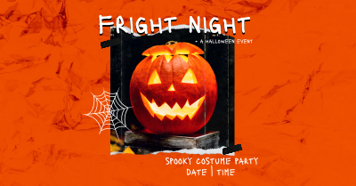 Spooky Party Facebook ad Image Preview