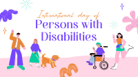 Persons with Disability Day Animation Design