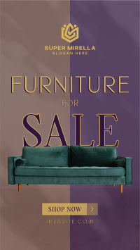 Sofa Furniture Sale Facebook Story Image Preview