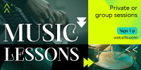 Cool Music Lessons Twitter Post Image Preview