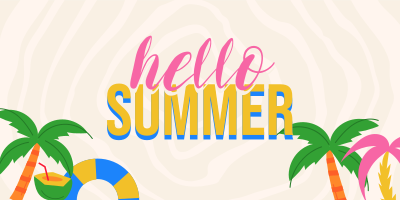 Hello Summer! Twitter post Image Preview