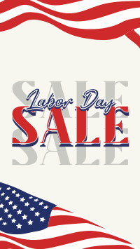 US Labor Sale Instagram reel Image Preview