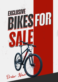 Bicycle Sale Poster Design