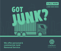 Got Junk? Facebook post Image Preview