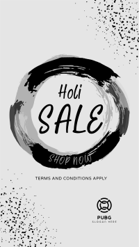 Holi Powder Explosion Sale Instagram story Image Preview