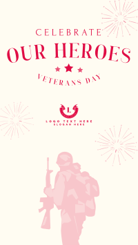 Celebrate Our Heroes TikTok video Image Preview