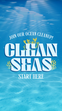 Clean Seas For Tomorrow Instagram story Image Preview