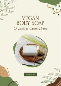 Organic Soap Flyer Design