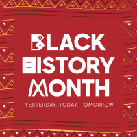 Black History Celebration Instagram Post Design