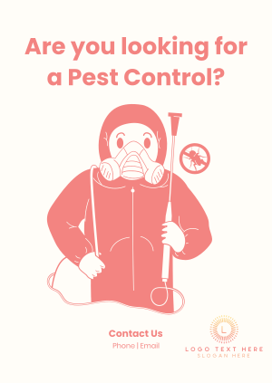 Looking For A Pest Control? Poster Image Preview