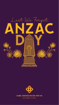 Remembering Anzac Day Video Image Preview