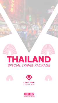 Thailand Travel Package Instagram story Image Preview