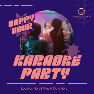 Karaoke Party Hours Instagram post Image Preview