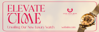 New Luxury Watch Twitter Header Preview