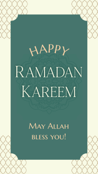 Happy Ramadan Kareem YouTube short Image Preview