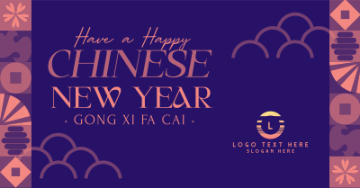 Chinese New Year Tiles Facebook ad Image Preview