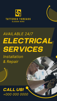 Electrical Installation Service TikTok Video Image Preview