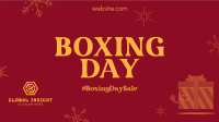 Boxing Day Gift Facebook Event Cover Design