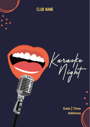 Karaoke Classics Night Poster Image Preview