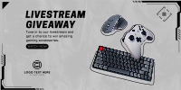 Livestream Giveaway Twitter post Image Preview