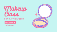 Everyday Makeup Look Facebook Event Cover Design