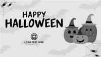 Quirky Halloween Facebook Event Cover Design