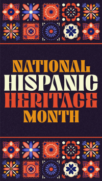 Hispanic Heritage Month Tiles Instagram Story Preview