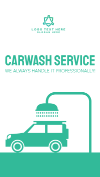 Professional Carwash Facebook Story Design