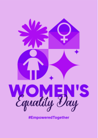 Happy Women's Equality Flyer Design