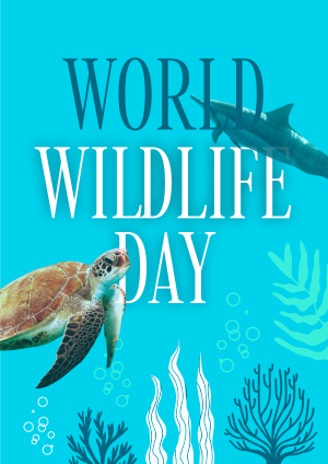 Aquatic Wildlife  Flyer Image Preview