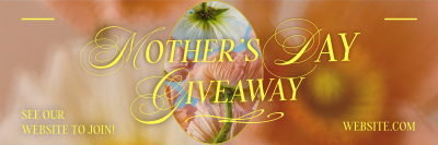 Mother Giveaway Blooms Twitter header (cover) Image Preview