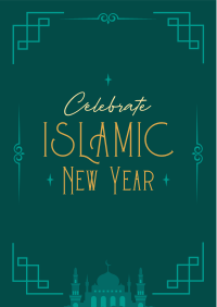 Bless Islamic New Year Flyer Design
