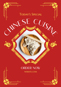 Chinese Cuisine Special Poster Image Preview