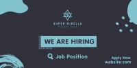 We're Hiring Shapes Twitter post Image Preview