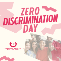 Playful Zero Discrimination Day Linkedin Post Image Preview