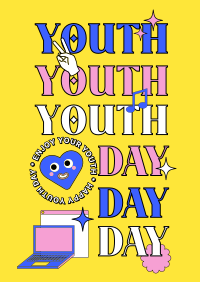 Youth Day Collage Poster Image Preview