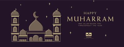 Welcoming Muharram Facebook Cover Image Preview