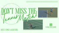 Tennis Players Match Animation Preview