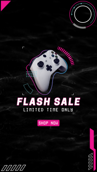 Gaming Flash Sale Instagram story Image Preview