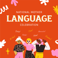 Celebrate Mother Language Day Instagram Post Image Preview