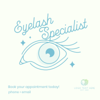 Eyelash Specialist Instagram post Image Preview