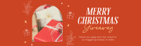 Holly Christmas Giveaway Twitter header (cover) Image Preview